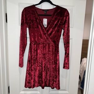 Brand new red velvet dress!